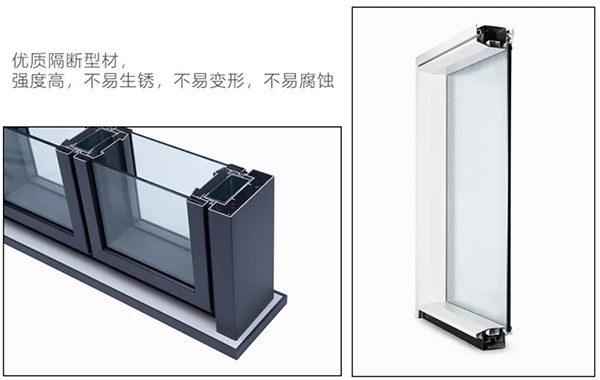 隔断型材料